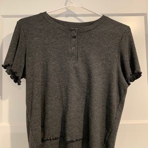 Grey American eagle tee